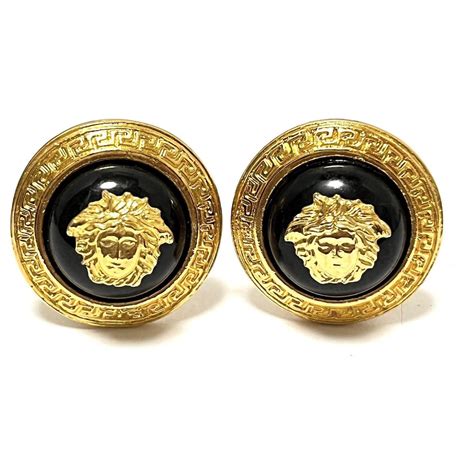 boucle d oreille versace|VERSACE.